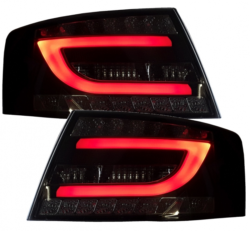 LED Rückleuchten für Audi A6 4F Limousine 04-08 red smoke 7-Pins für LED-Serie