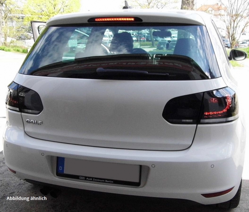 LED Rückleuchten für VW Golf VI 6 08+ schwarz smoke