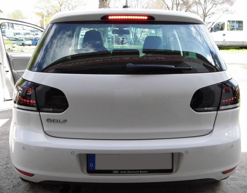 LED Rückleuchten für VW Golf VI 6 08+ schwarz smoke
