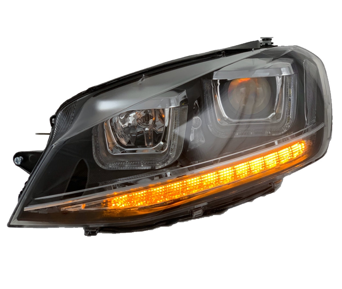 LED TAGFAHRLICHT Scheinwerfer für VW Golf 7 VII 13+ mit LED-Blinker
