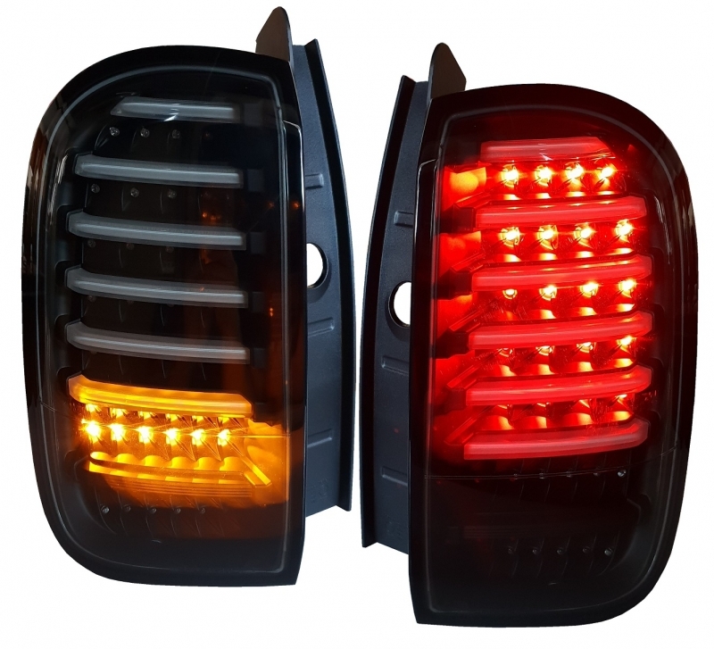 carDNA Voll-LED Rückleuchten für Dacia Duster 09-18 schwarz LIGHTBAR