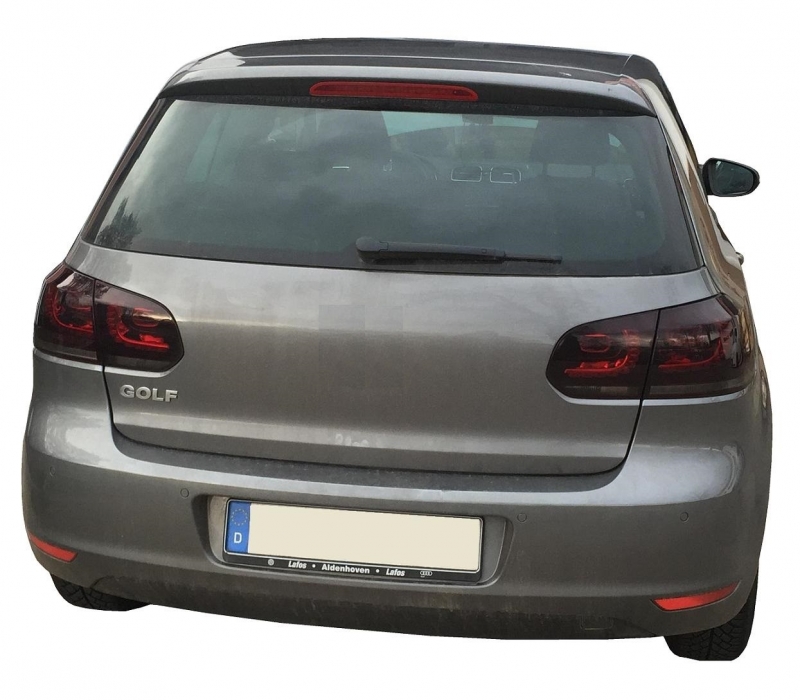 LED Rückleuchten für VW Golf VI 6 08-12 GTI R-Look rot-schwarz