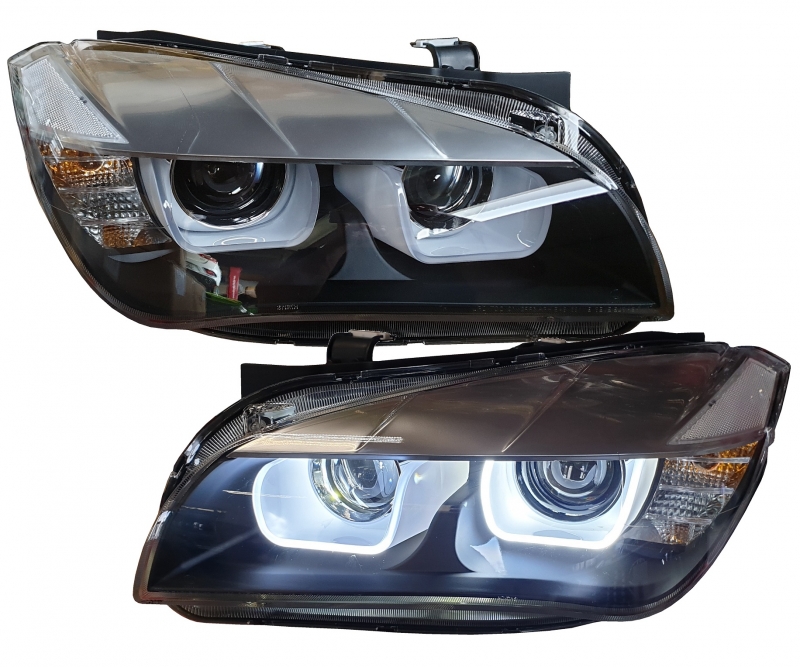 Xenon Scheinwerfer für BMW X1 E84 Bj. 07/12-2014 Lightbar Tagfahrlicht