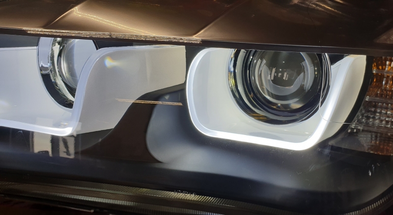 Xenon Scheinwerfer für BMW X1 E84 09-14 Lightbar Tagfahrlicht