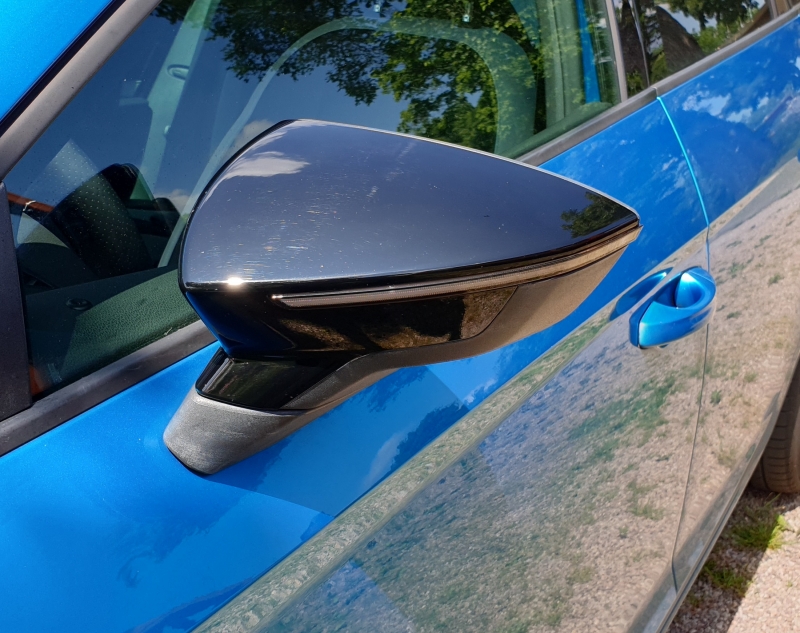 OSRAM Dynamischer LED Spiegelblinker für Seat Leon 5F Laufblinker BLACK-EDITION