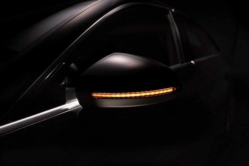 OSRAM Dynamischer LED Spiegelblinker für Audi A4 B9 2016- Laufblinker BLACK-EDITION
