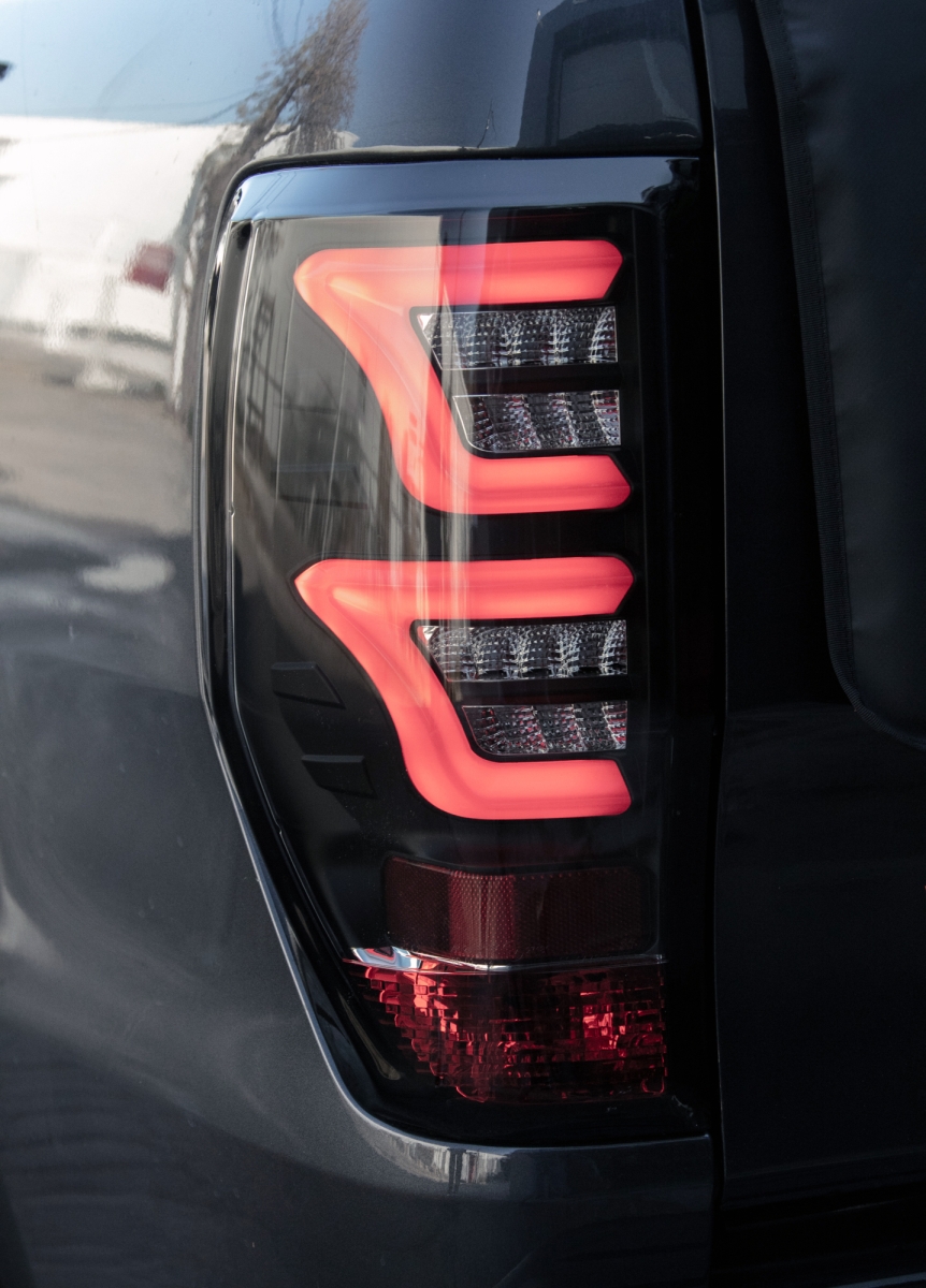 Lightbar LED Rückleuchten für Ford Ranger T6 T7 T8 2012-2023 schwarz smoke