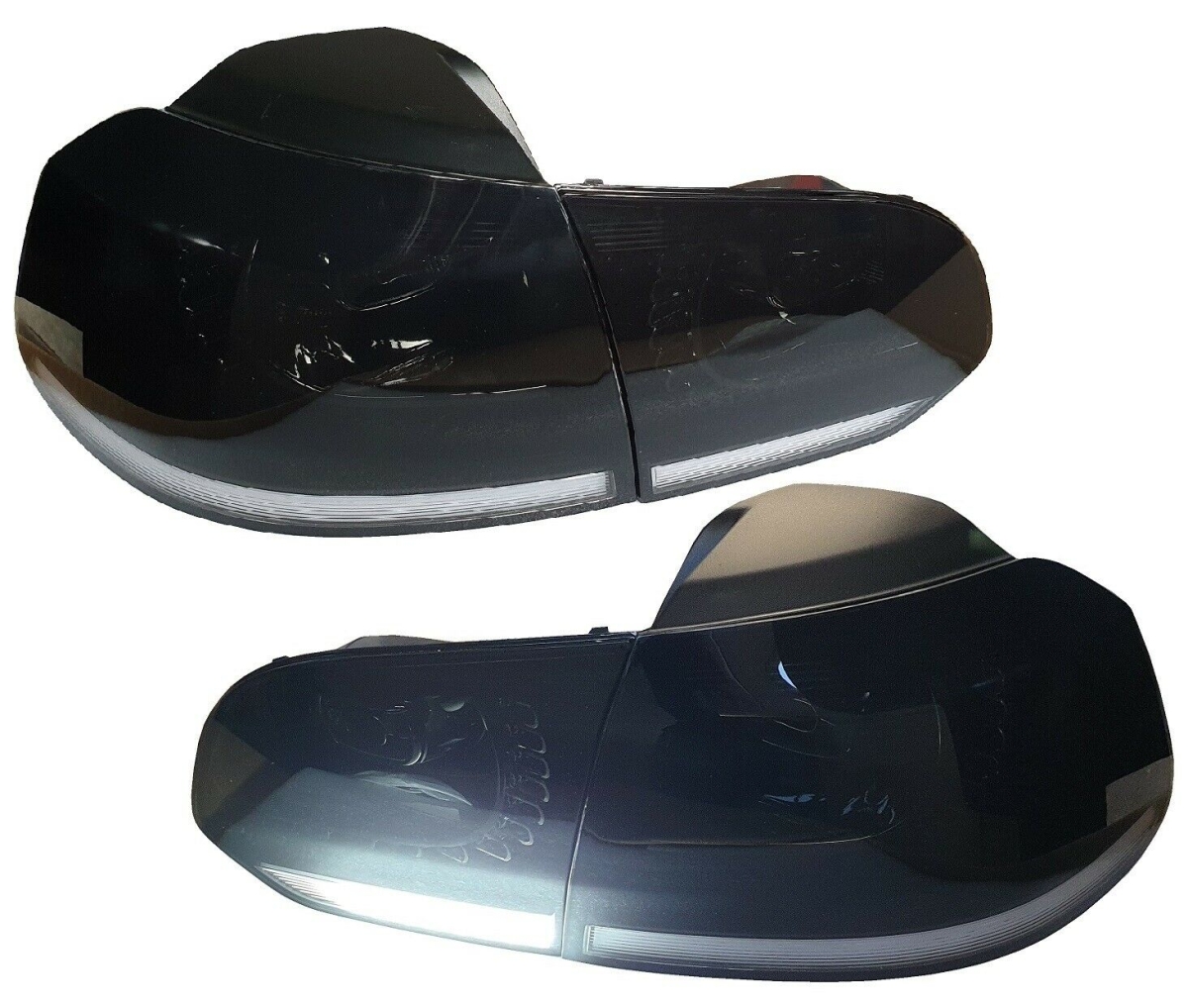 LED Rückleuchten schwarz für VW Golf VI 6 08+ dynamischer Blinker