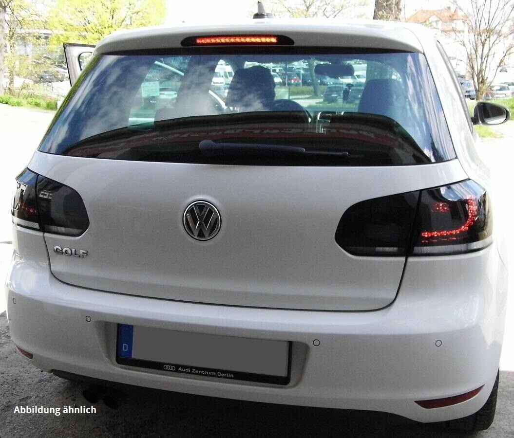 LED Rückleuchten schwarz für VW Golf VI 6 08+ dynamischer Blinker