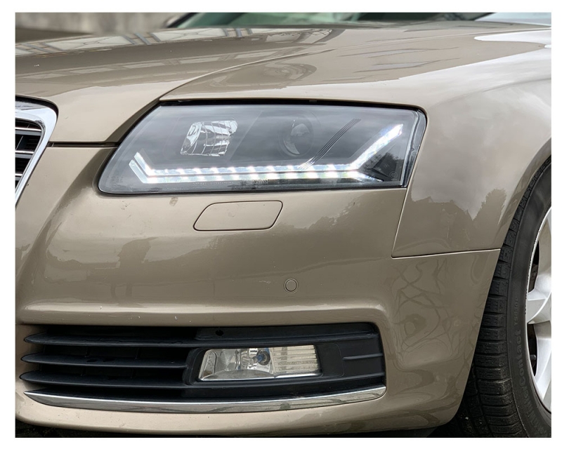 Scheinwerfer-Umbau - Dynamischer LED Blinker passt für Audi A6 4F