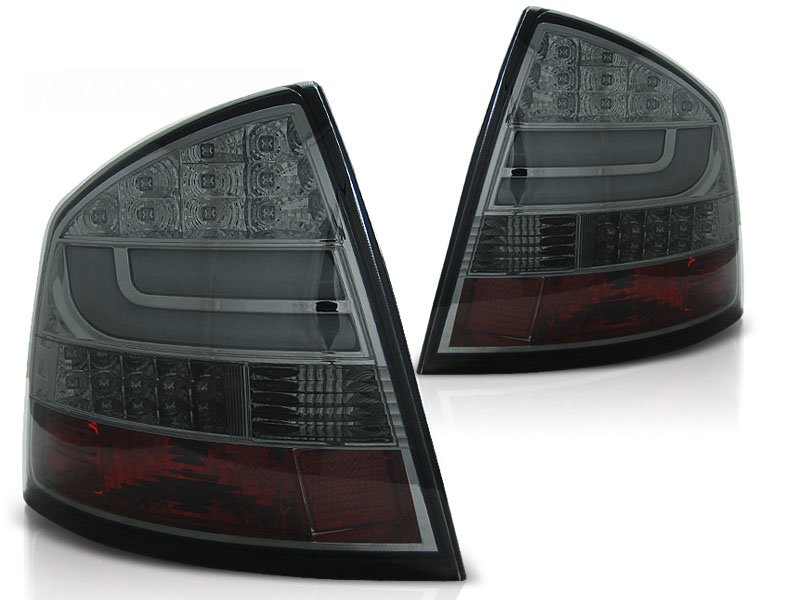 Lightbar LED Rückleuchten für Skoda Octavia 1Z Limo 04+ smoke