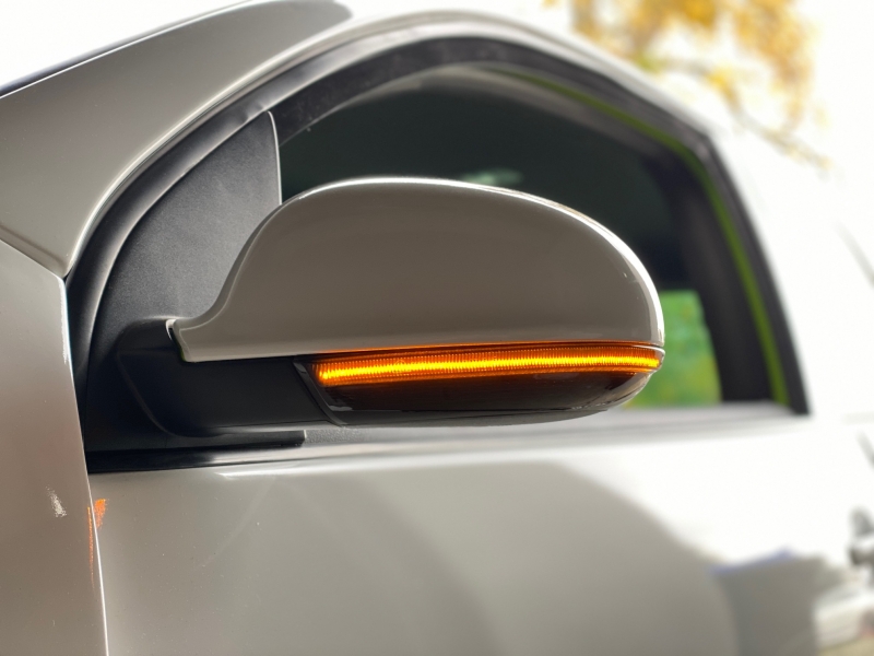 KOMPLETTE LED Spiegelblinker Schwarz ( Black ) Spiegel Blinker für VW Golf  5 V 