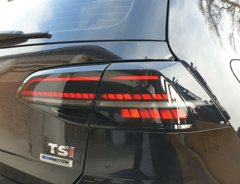 LED Rückleuchten schwarz smoke für VW Golf 7.5 Facelift 17-19