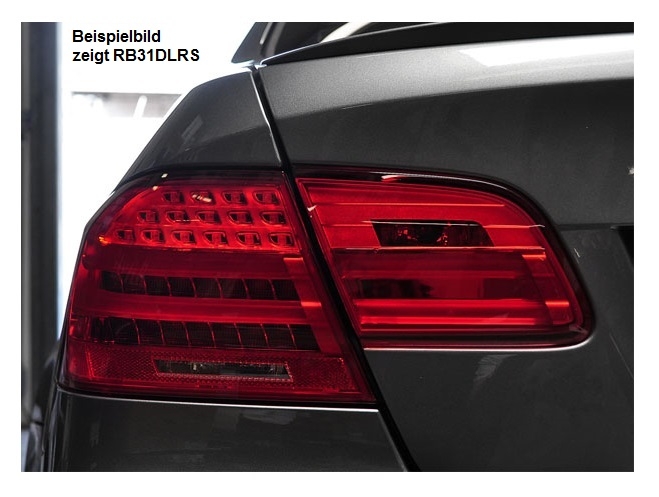 LED Rückleuchten für BMW E92 Coupé 06-10 red rot Klarglas