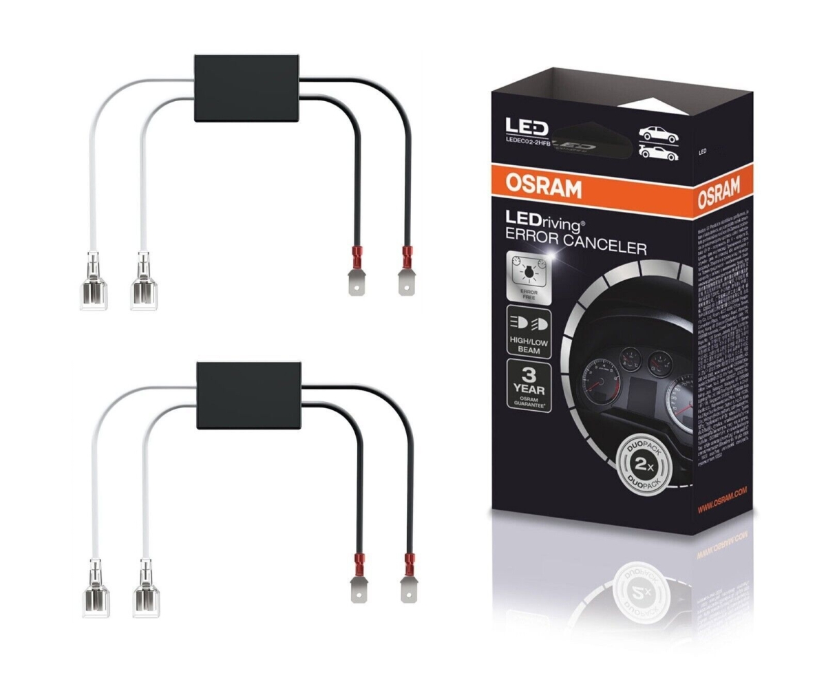 OSRAM NIGHT BREAKER H7 LED 330% Set für VW Golf 6 mit Adapter + Canbus E9 5813