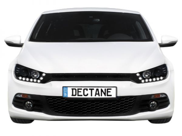 LED TAGFAHRLICHT Scheinwerfer für VW Scirocco 3 2015+ Facelift black schwarz