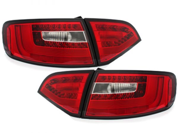 LITEC LED Rückleuchten rot klar für Audi A4 B8 8K 08-11 Avant dynamischer Blinker