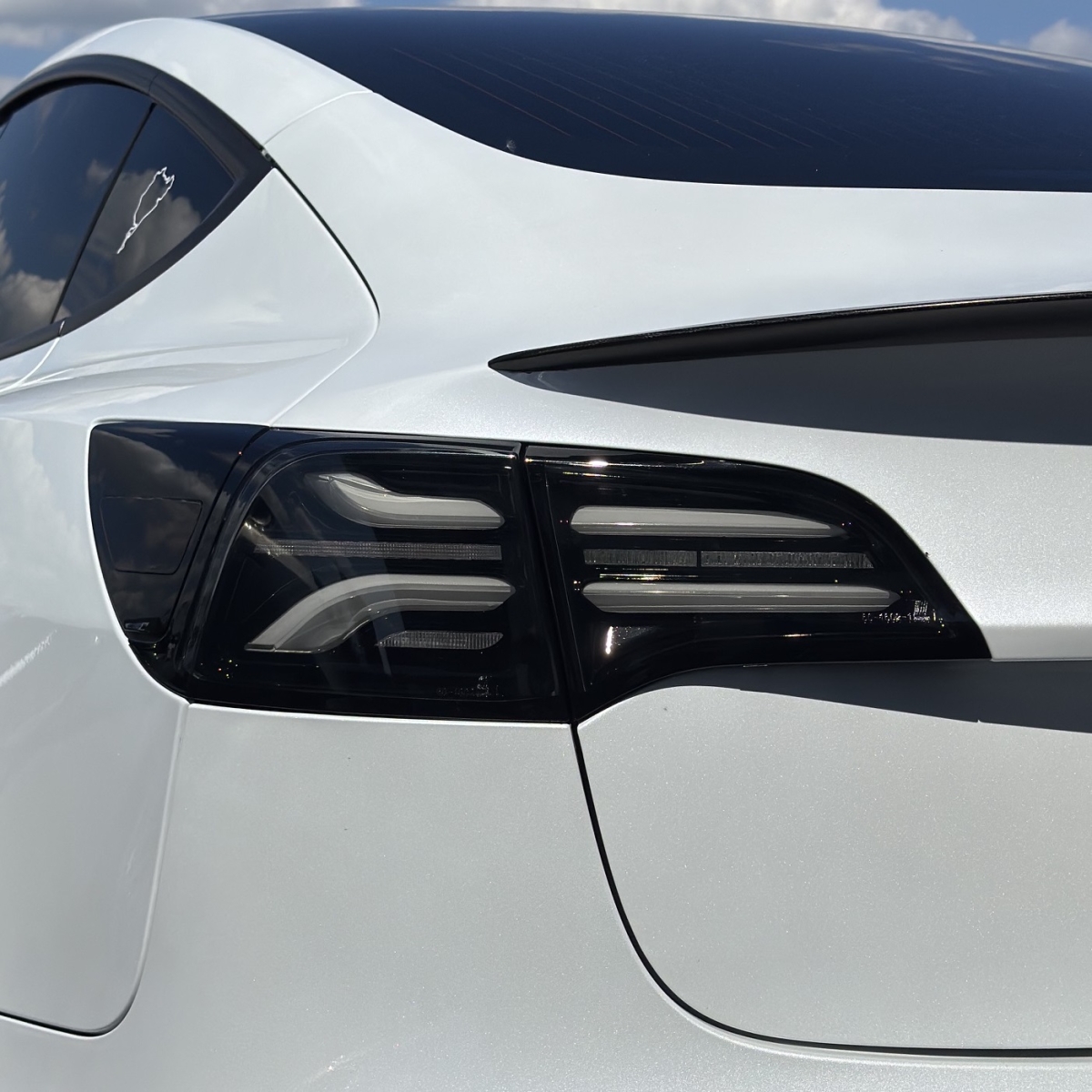LED Rückleuchten für Tesla Model 3 2017+ schwarz dynamischer Blinker