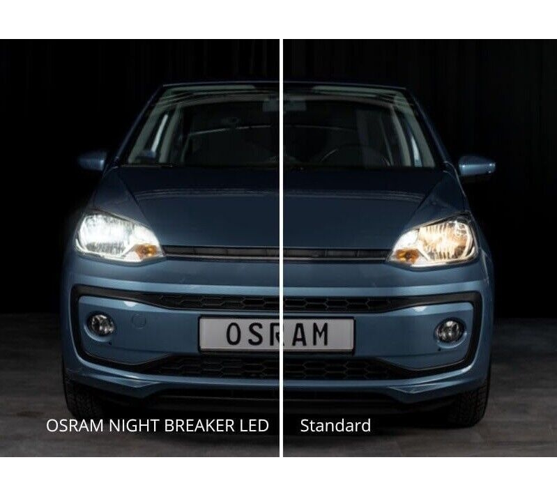 OSRAM NIGHT BREAKER H4 LED 330% Set für VW Up 2011-2016
