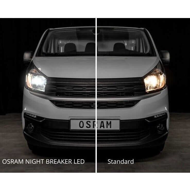 OSRAM NIGHT BREAKER H4 LED 330% Set für Nissan NV300 2016-2021