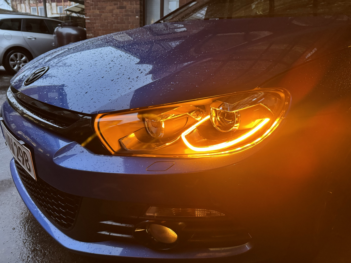 Voll Led Scheinwerfer für VW Scirocco 3 III 2008-2018 dynamischer Led Blinker für original Halogen