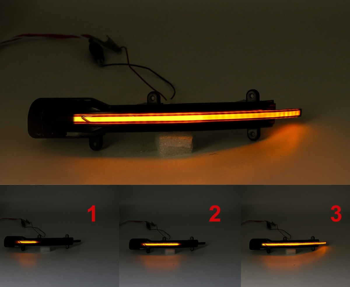 Dynamische Led Spiegelblinker schwarz für Audi Q5 2012-2017