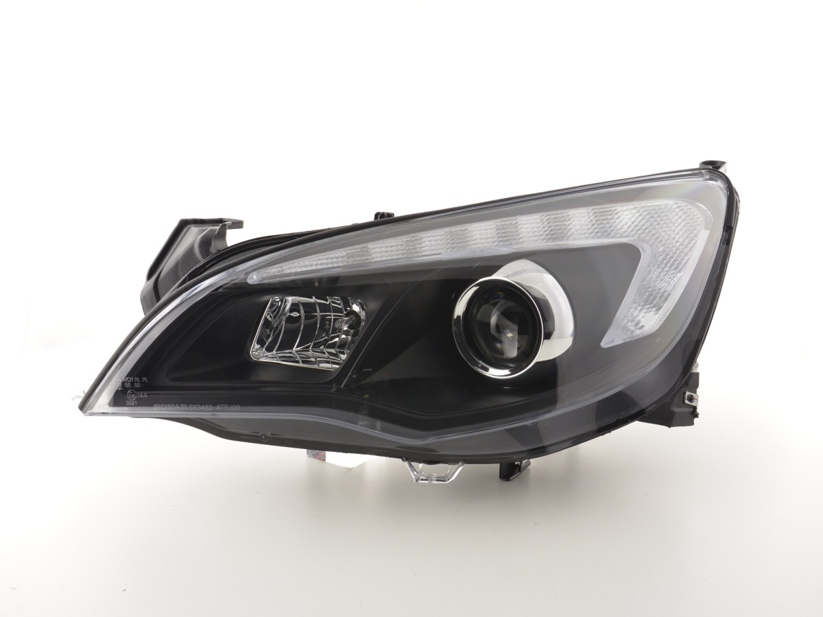 LED TAGFAHRLICHT Scheinwerfer für Opel Astra J 09-15 schwarz Sonar