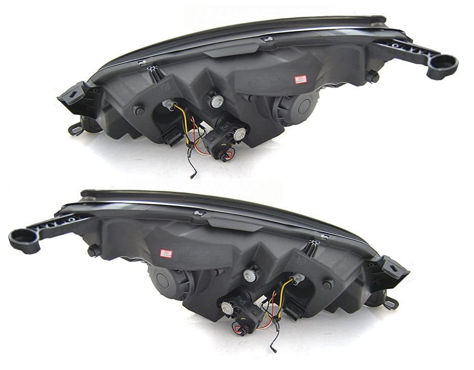 LED TAGFAHRLICHT Scheinwerfer für Opel Astra J 09-15 schwarz Lightbar