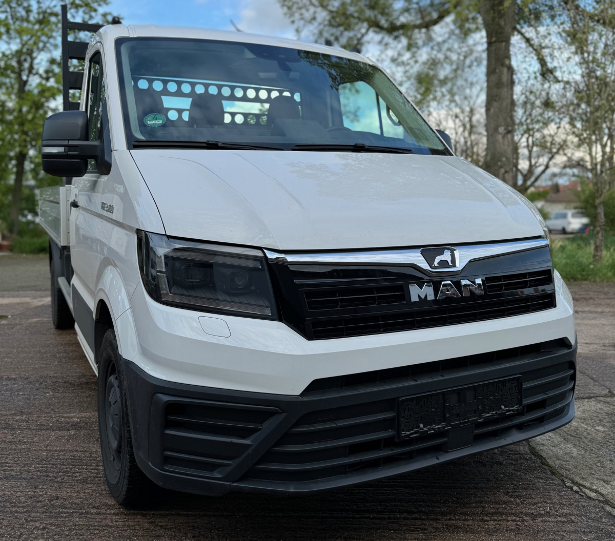 VOLL LED Tagfahrlicht Scheinwerfer chrom für VW Crafter ab 2017 dynamischer Led Blinker