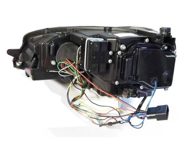 Led Tagfahrlicht Scheinwerfer für VW Golf 7 12-17 schwarz dynamischer Led Blinker