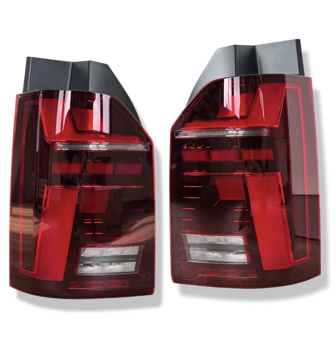 Voll LED Rückleuchten für VW T6.1 2019+ rot sequentieller Start Laufblinker für orig. Halogen