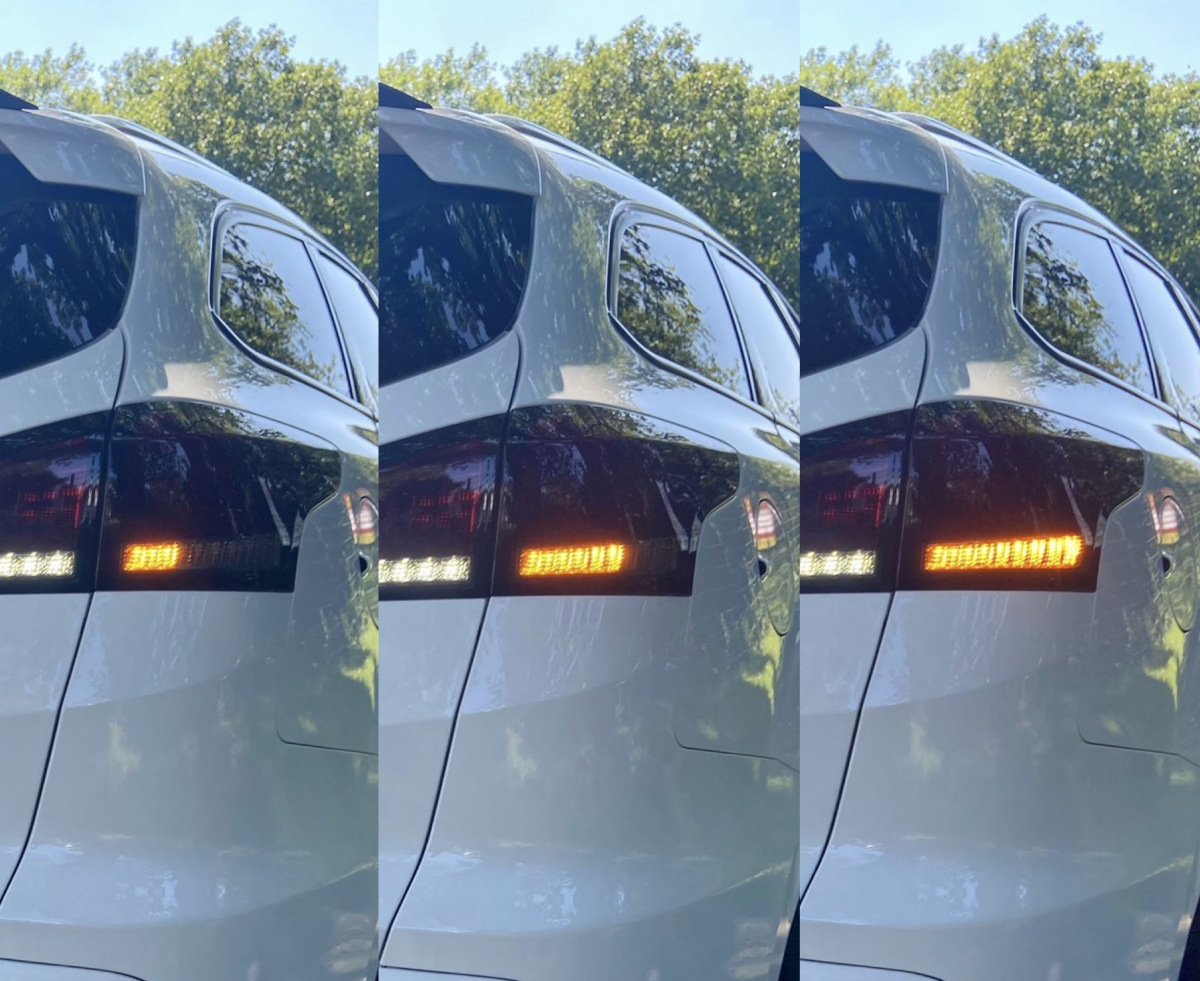 Led Rückleuchten für Ford Focus MK3 Turnier 2011-2018 dynamischer LED Blinker rot klar