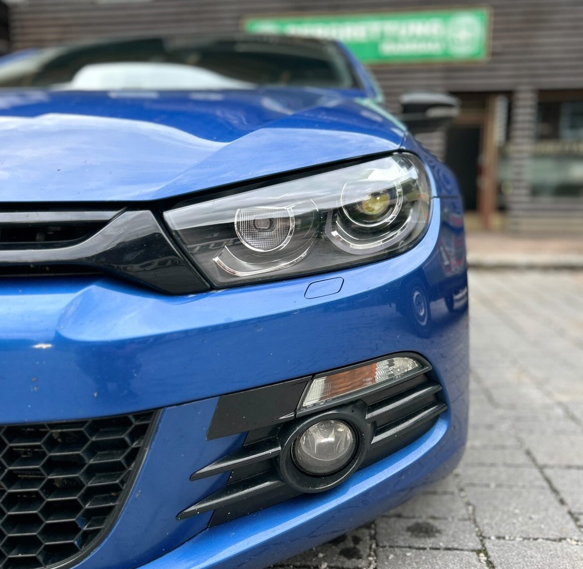 Voll Led Scheinwerfer für VW Scirocco 3 III 2008-2018 für original Halogen