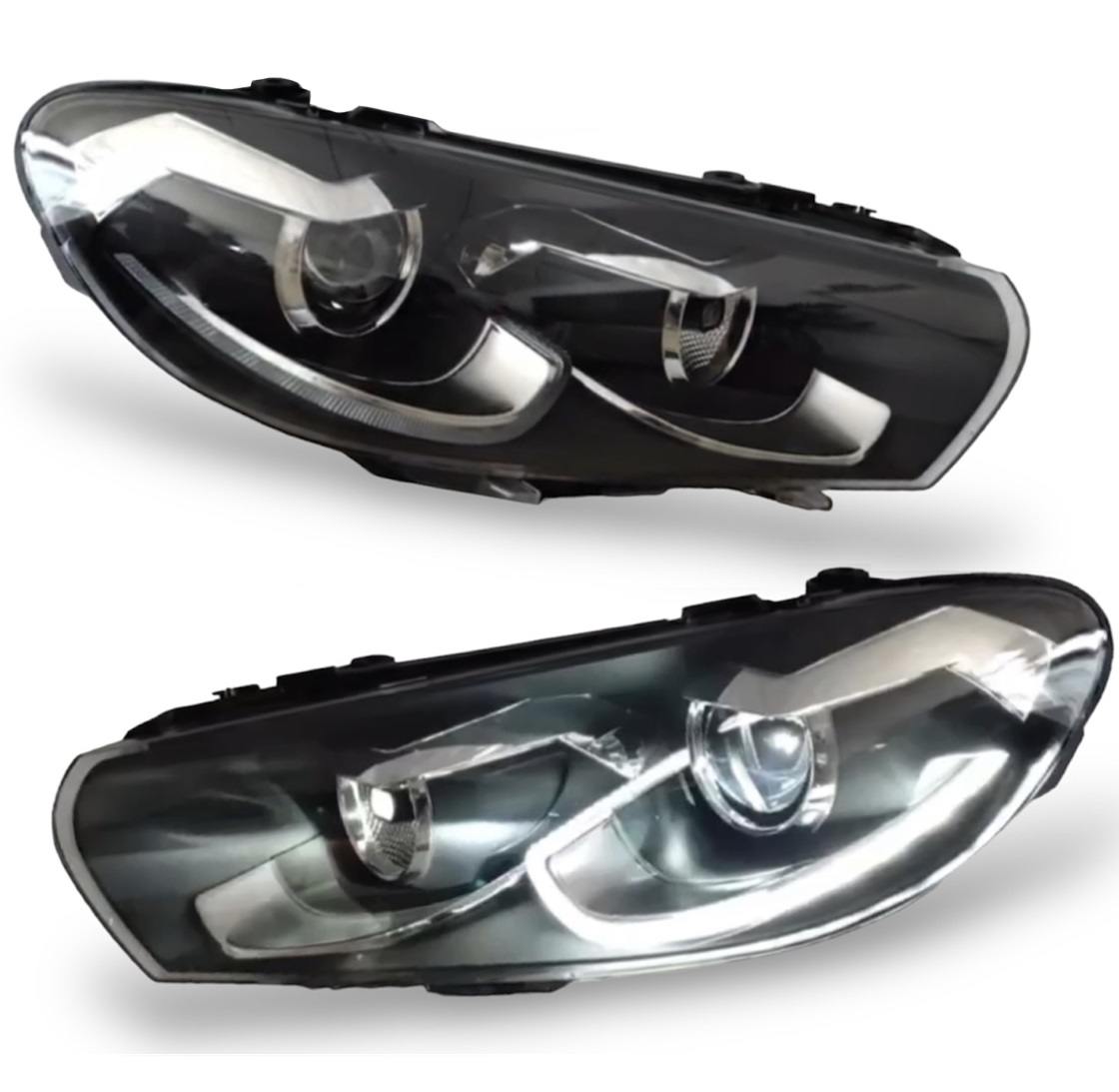 Voll Led Scheinwerfer für VW Scirocco 3 III 2008-2018 für original Xenon