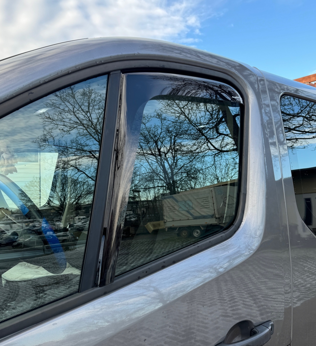 ClimAir WINDABWEISER REGENABWEISER schwarz für Opel Vivaro B 14-19 mit ABE Set links rechts