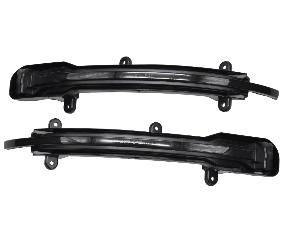 Dynamische Led Spiegelblinker schwarz für Audi Q7 2009-2015