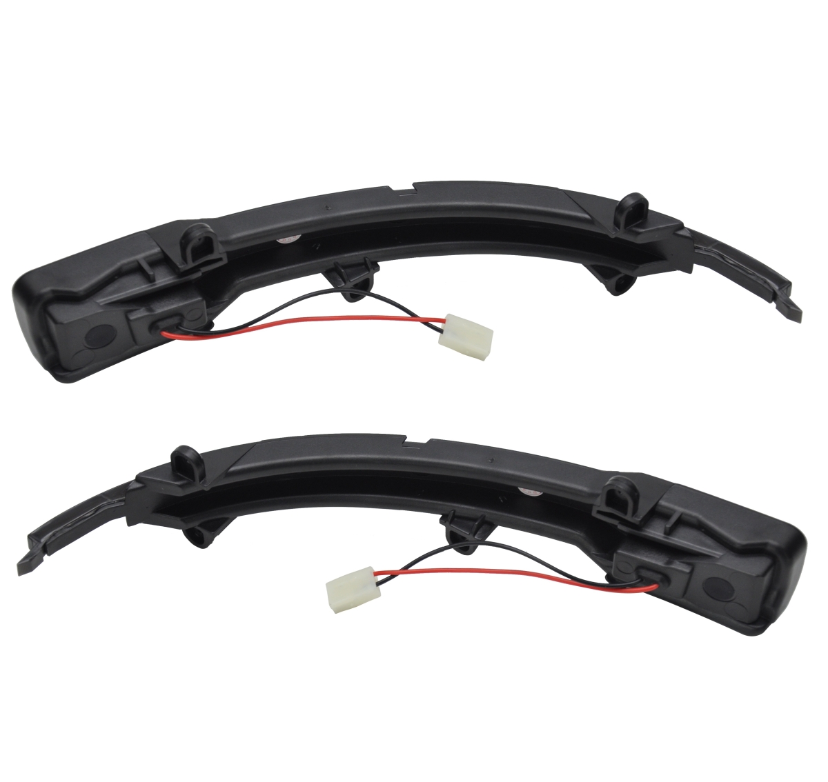 Dynamische Led Spiegelblinker schwarz für Audi Q7 2009-2015
