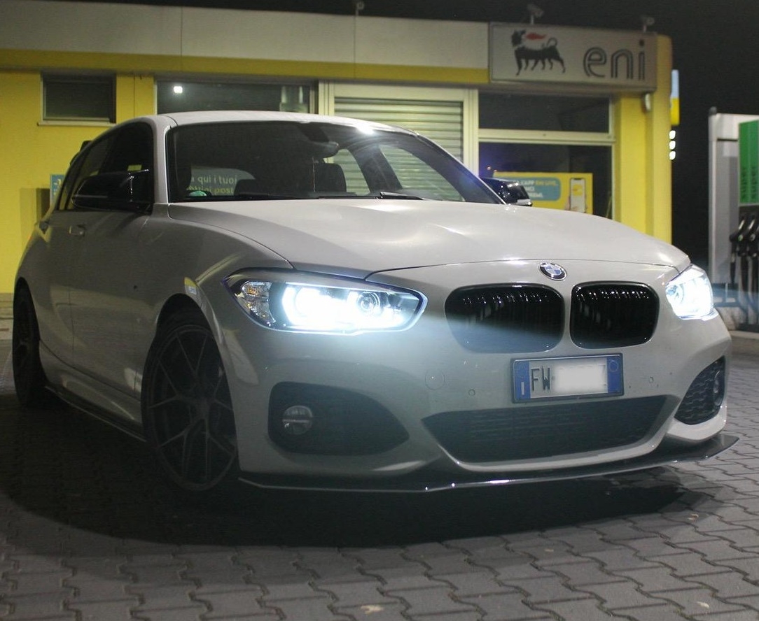 Voll-Led Scheinwerfer für BMW F20 F21 Bj. 15-19 schwarz Led-Blinker