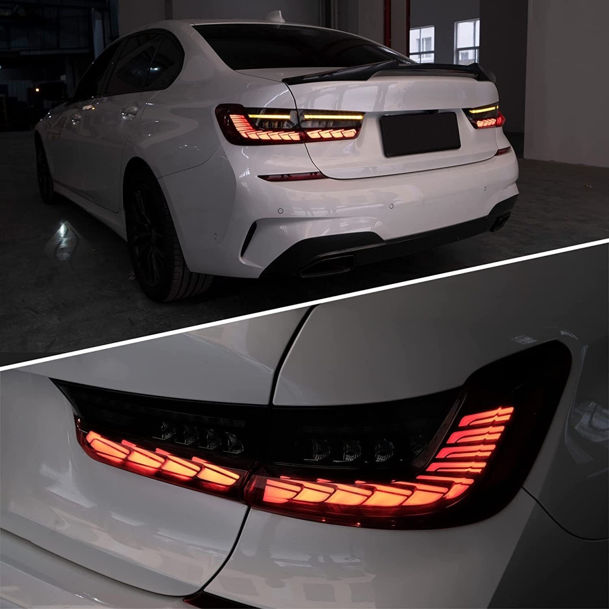 OLED Rückleuchten für BMW G20 3er ab 2019 Limousine dynamisch schwarz