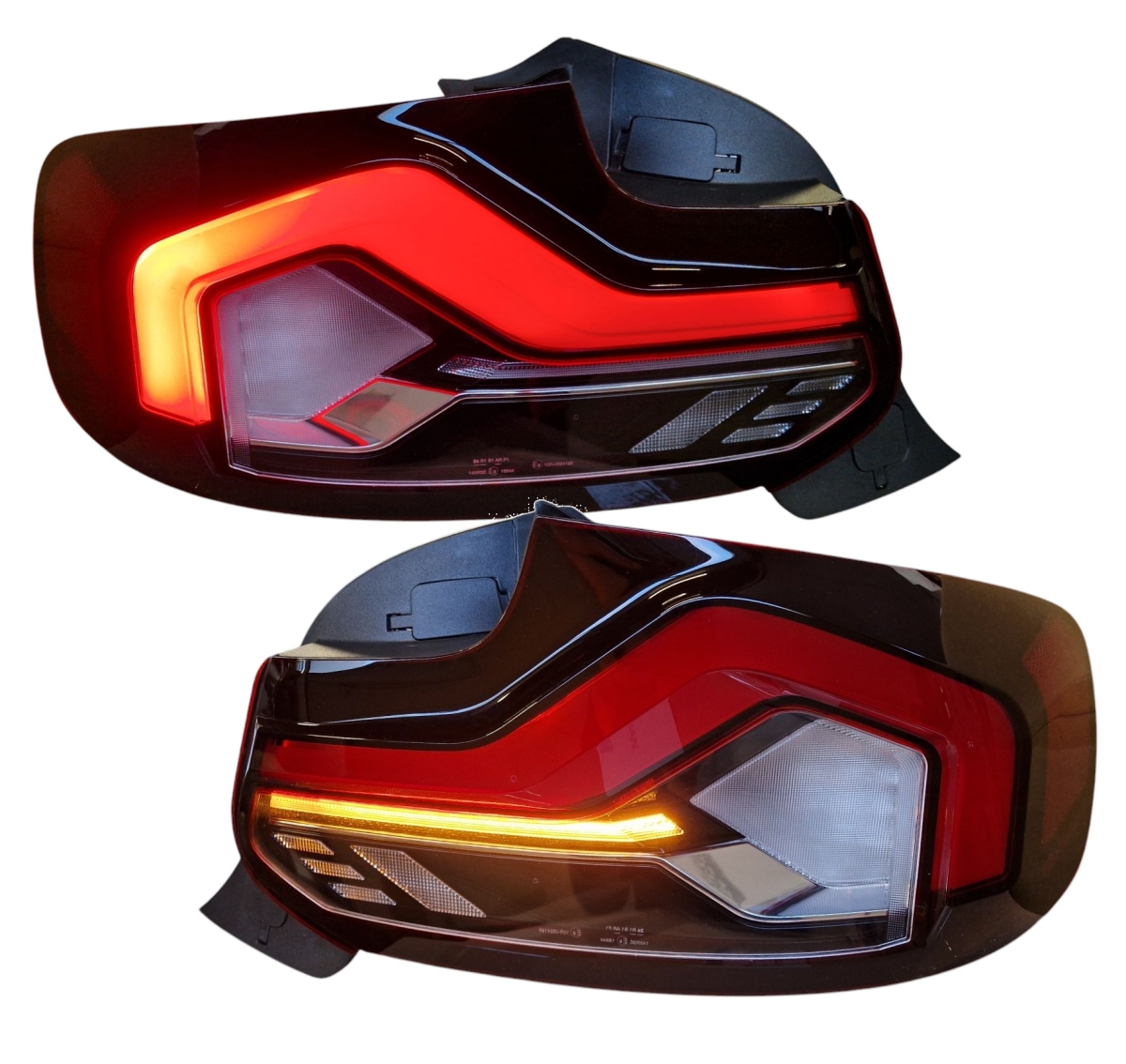 Led Rückleuchten für BMW F22 F23 M2 F87 Bj 13-21 schwarz rot Heckleuchten