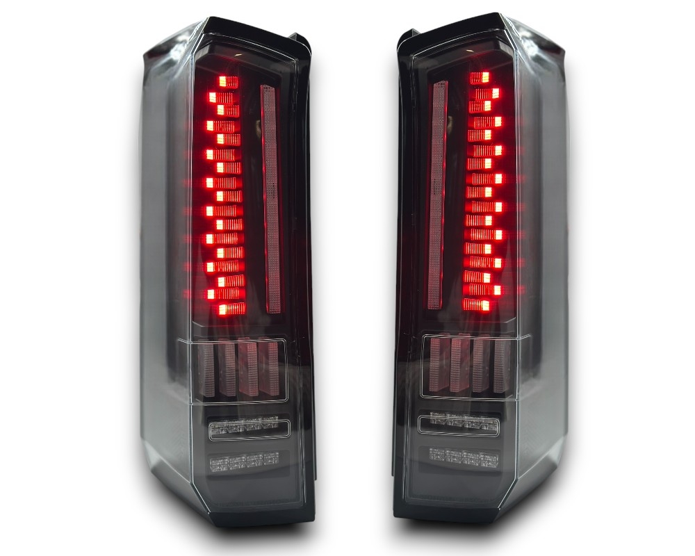 Voll LED Rückleuchten für VW Crafter SY SX ab 2016 schwarz smoke dynamischer Blinker