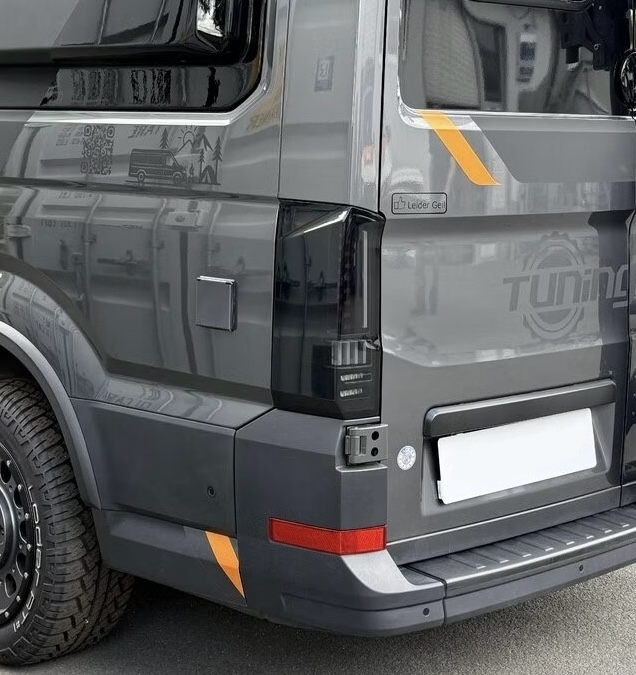 Voll LED Rückleuchten für VW Crafter SY SX ab 2016 schwarz smoke dynamischer Blinker