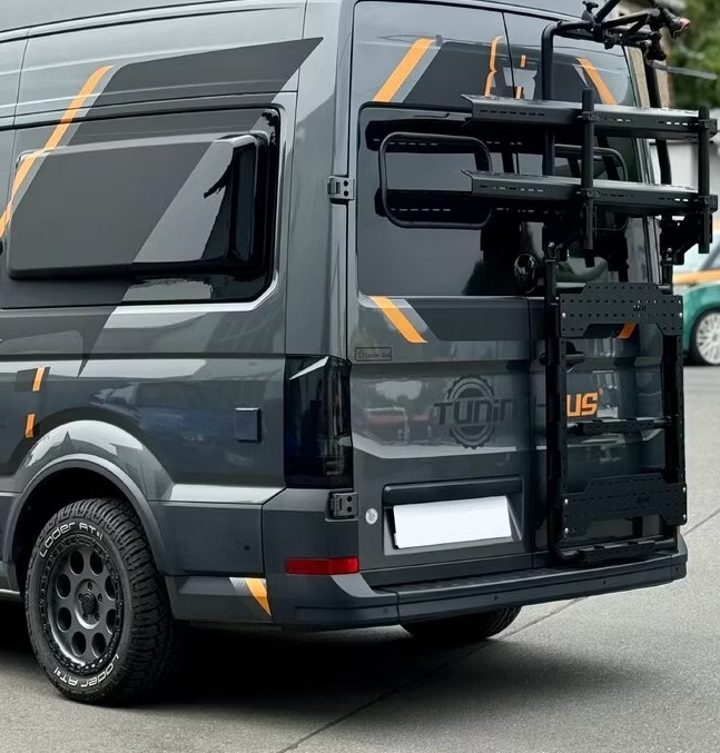 Voll LED Rückleuchten für VW Crafter SY SX ab 2016 schwarz smoke dynamischer Blinker