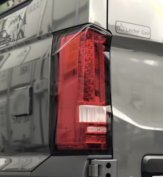 Voll LED Rückleuchten für MAN TGE ab 2016 rot klar dynamischer Blinker