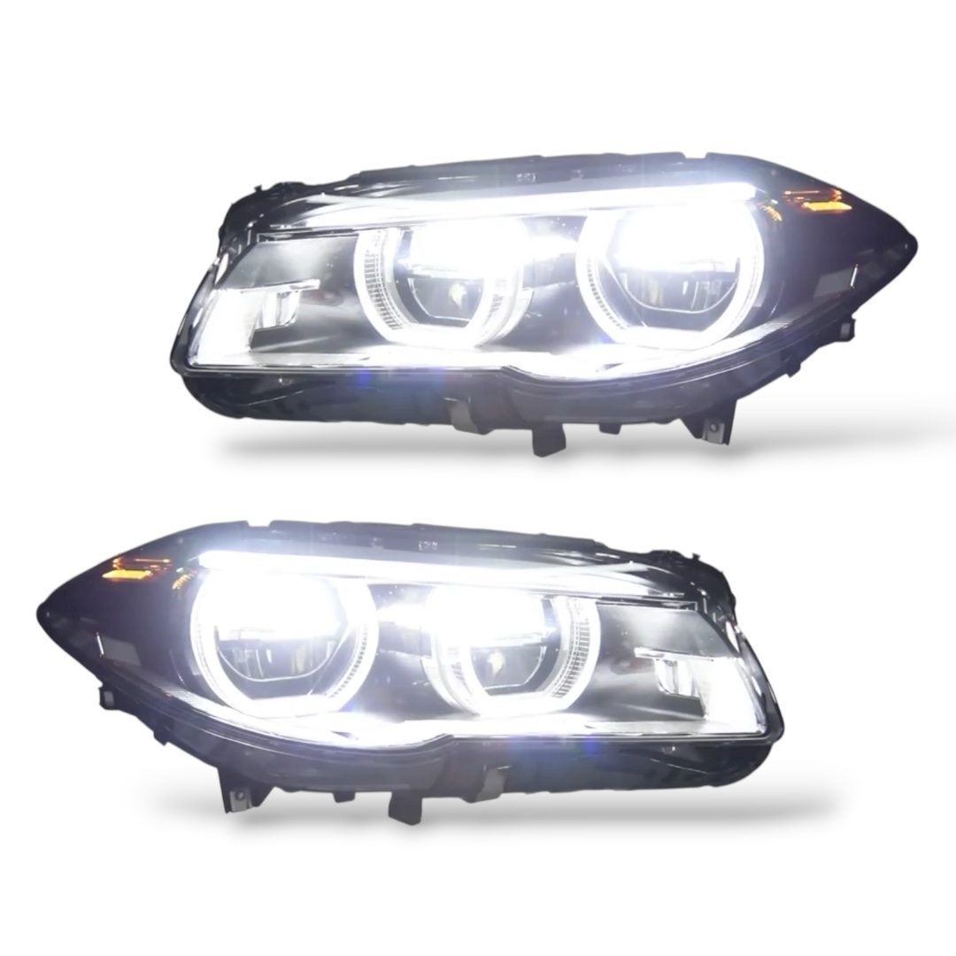 VOLL-LED Scheinwerfer für BMW 5er F10 F11 Bj. 10-13 Led Tagfahrlicht Led Blinker für Xenon ohne AFS