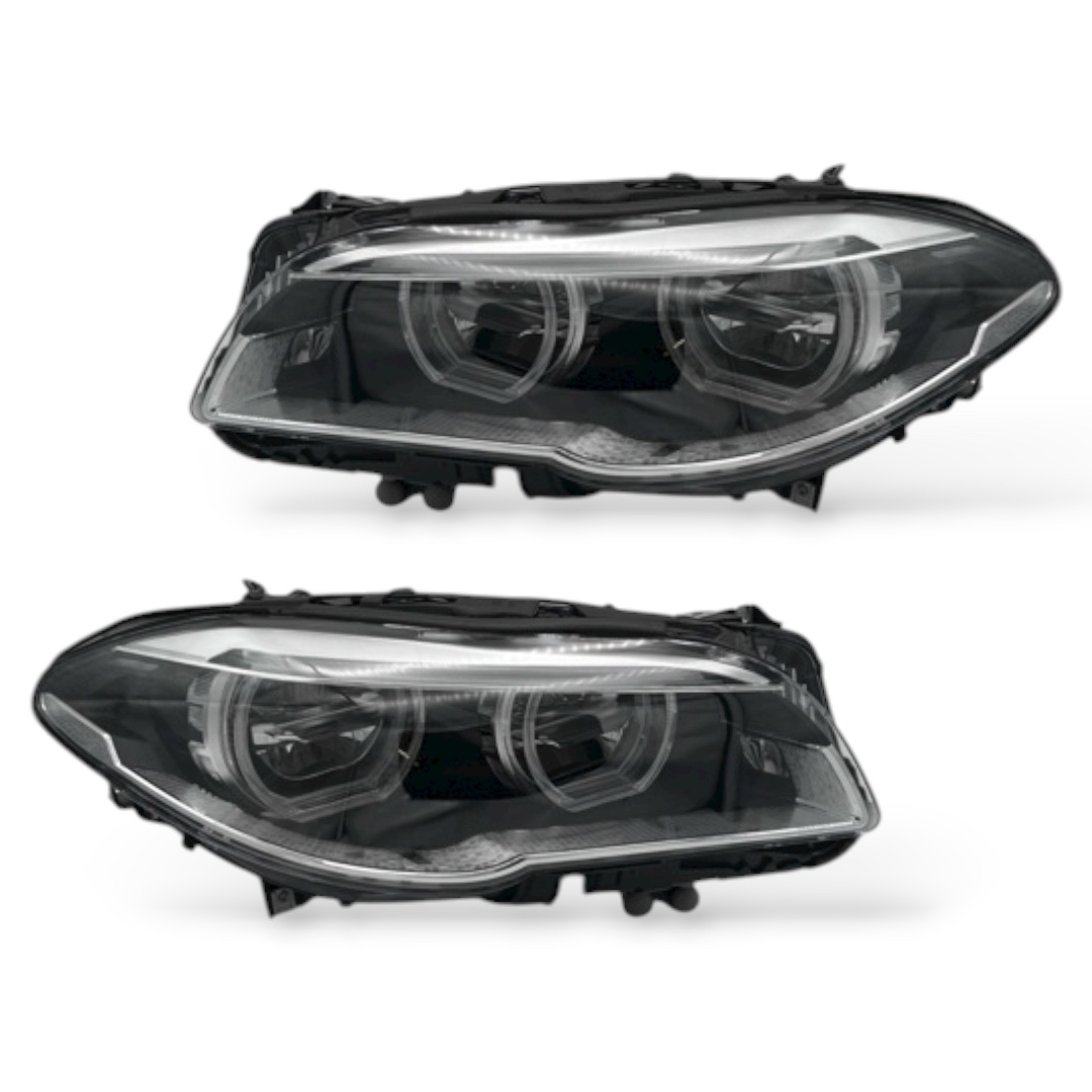 VOLL-LED Scheinwerfer für BMW 5er F10 F11 Bj. 13-16 Led Tagfahrlicht Led Blinker für Xenon ohne AFS
