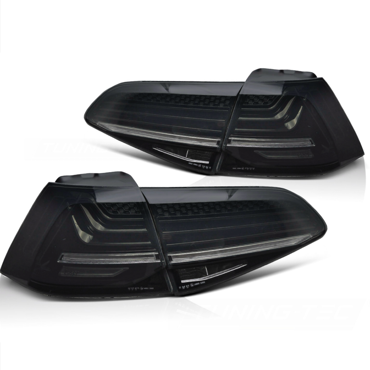 Laserline LED Rückleuchten für VW Golf 7 2013-2017 dynamischer LED Blinker schwarz smoke