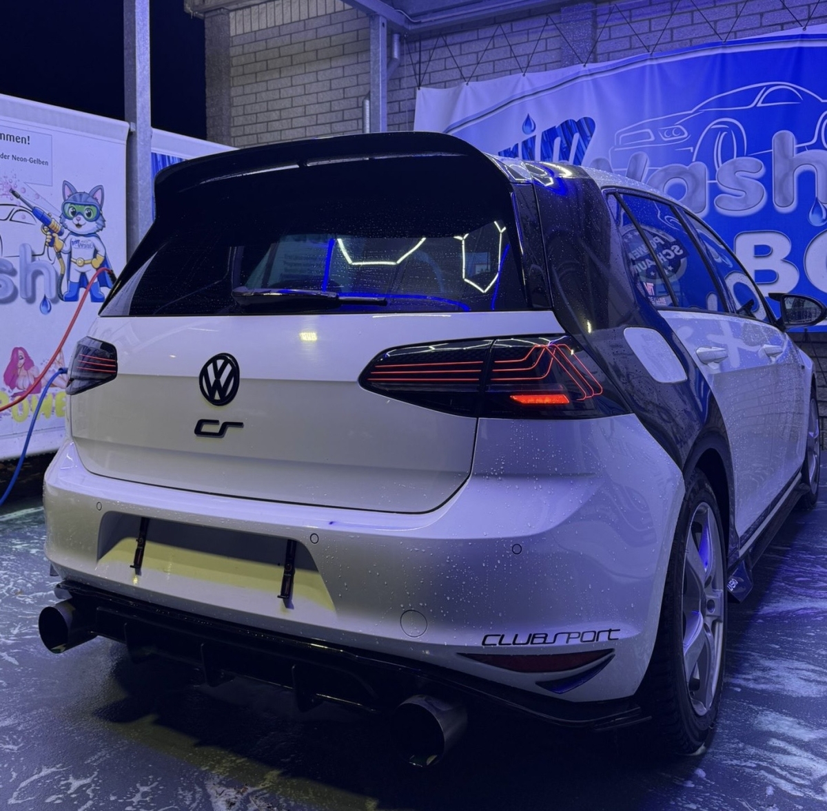 Laserline LED Rückleuchten für VW Golf 7 2013-2017 dynamischer LED Blinker schwarz smoke