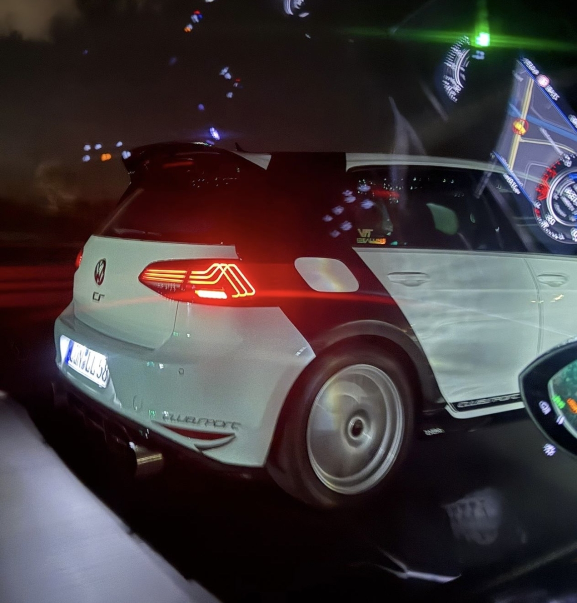 Laserline LED Rückleuchten für VW Golf 7 2013-2017 dynamischer LED Blinker schwarz smoke