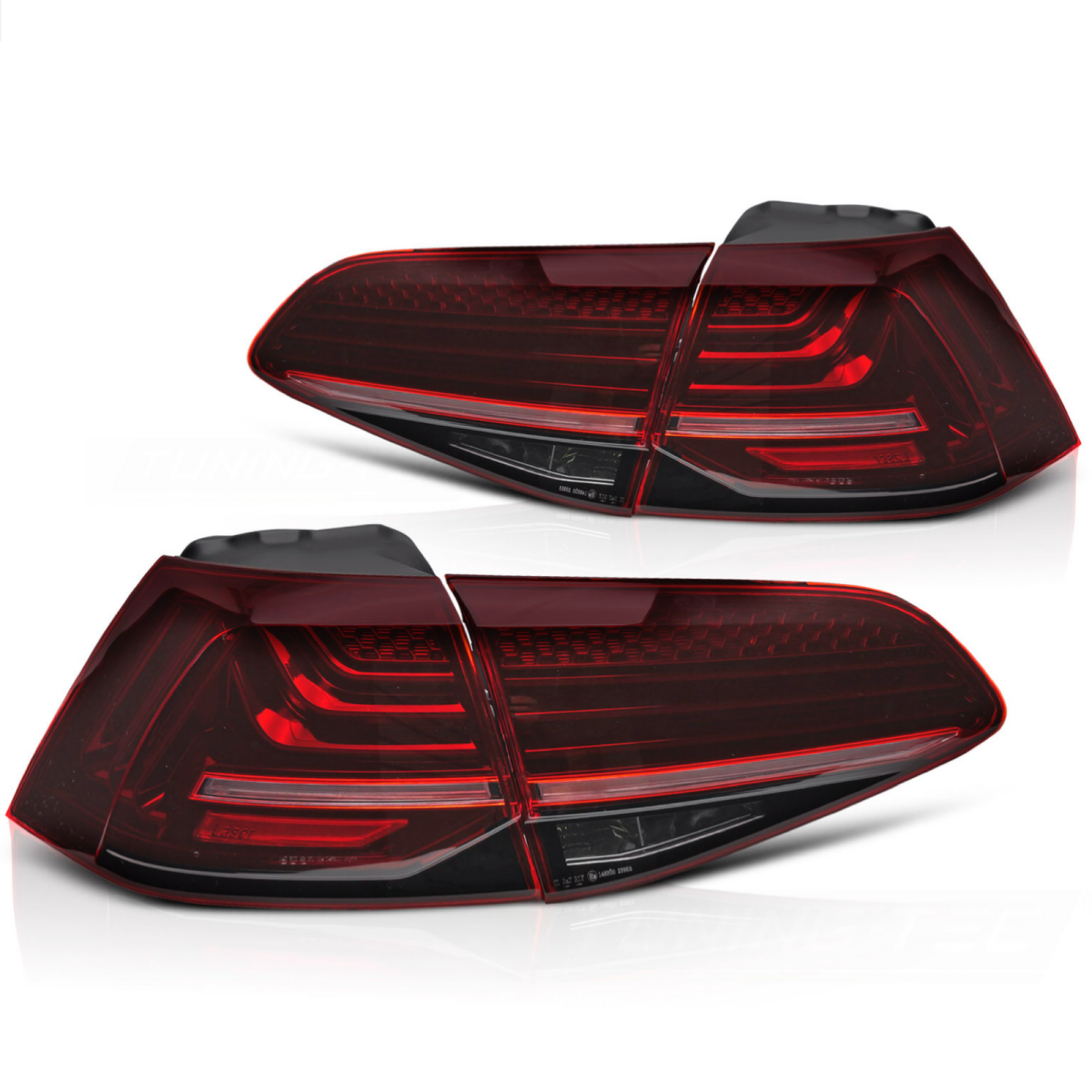 Laserline LED Rückleuchten für VW Golf 7 2013-2017 dynamischer LED Blinker rot smoke